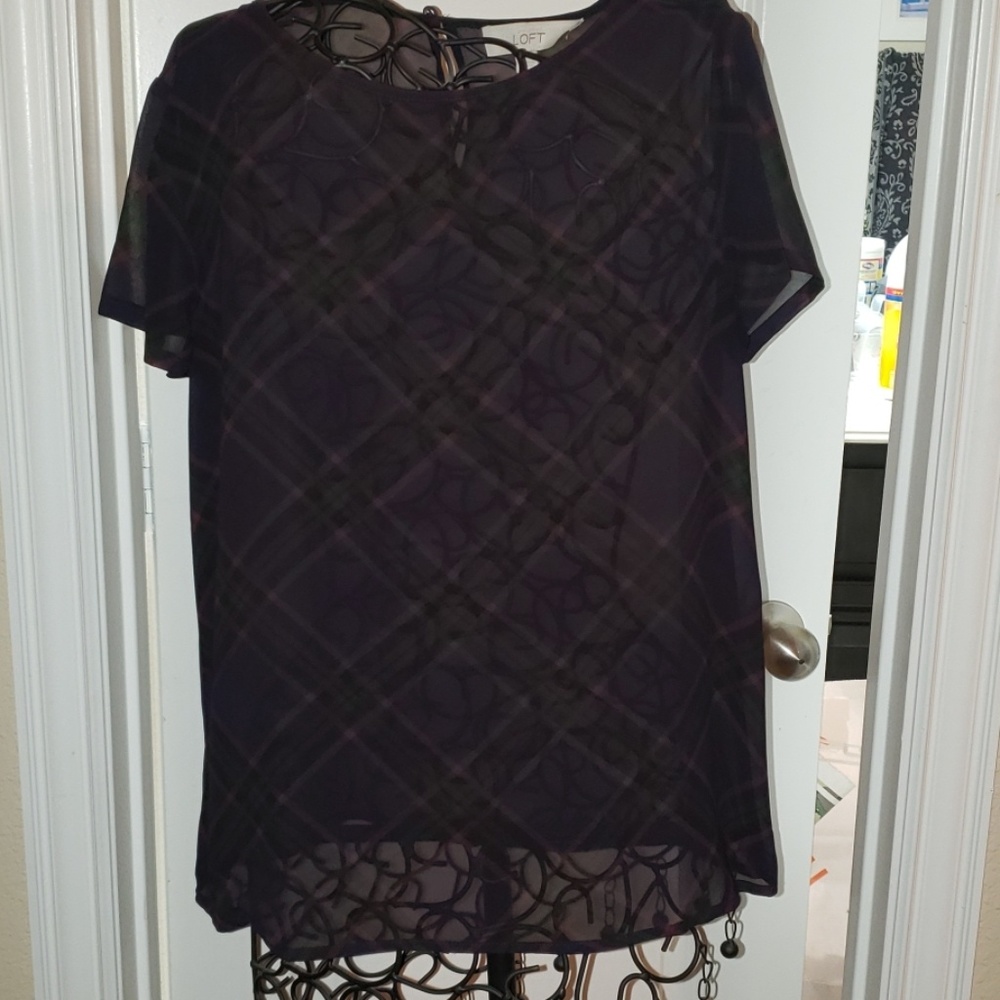 FINAL PRICE! Sheer Loft top